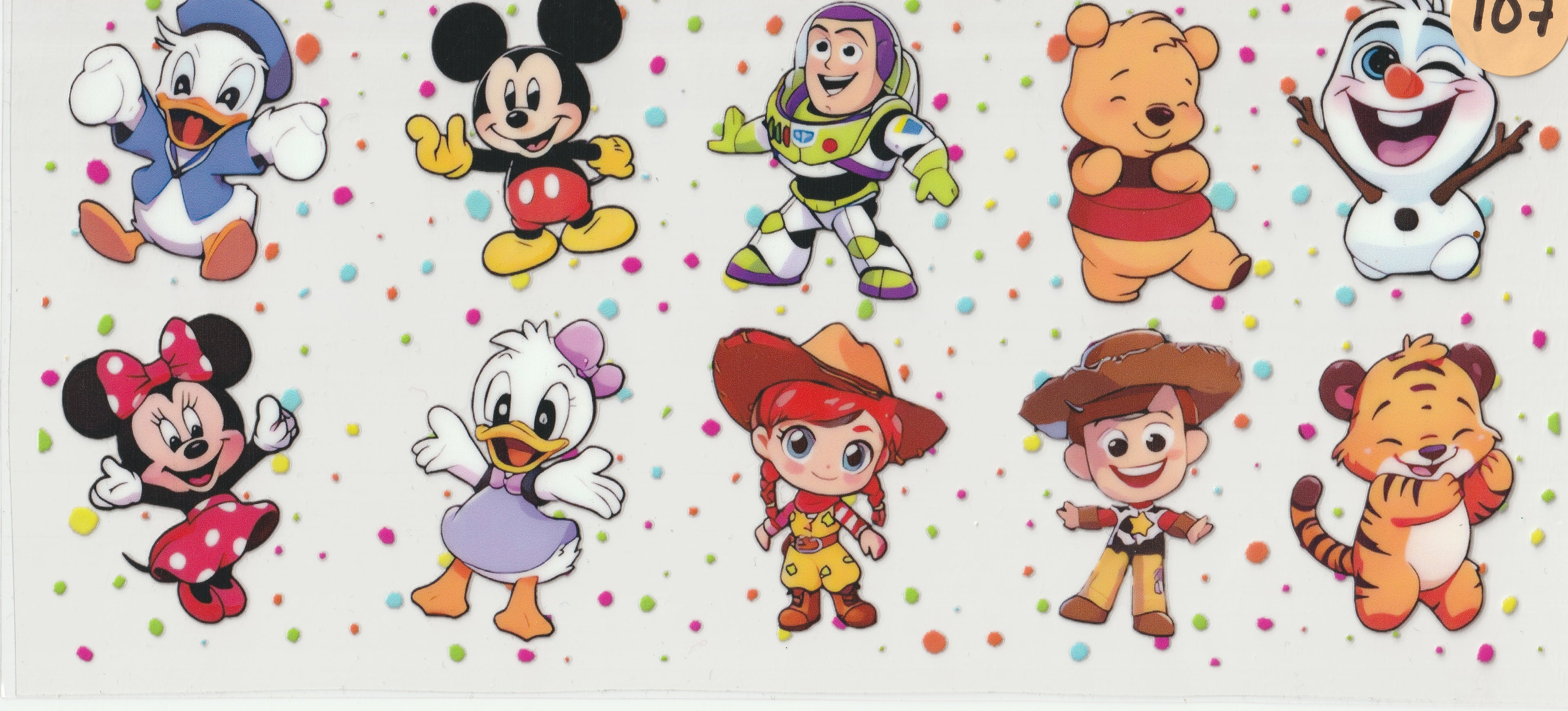 107 - Little Disney Characters