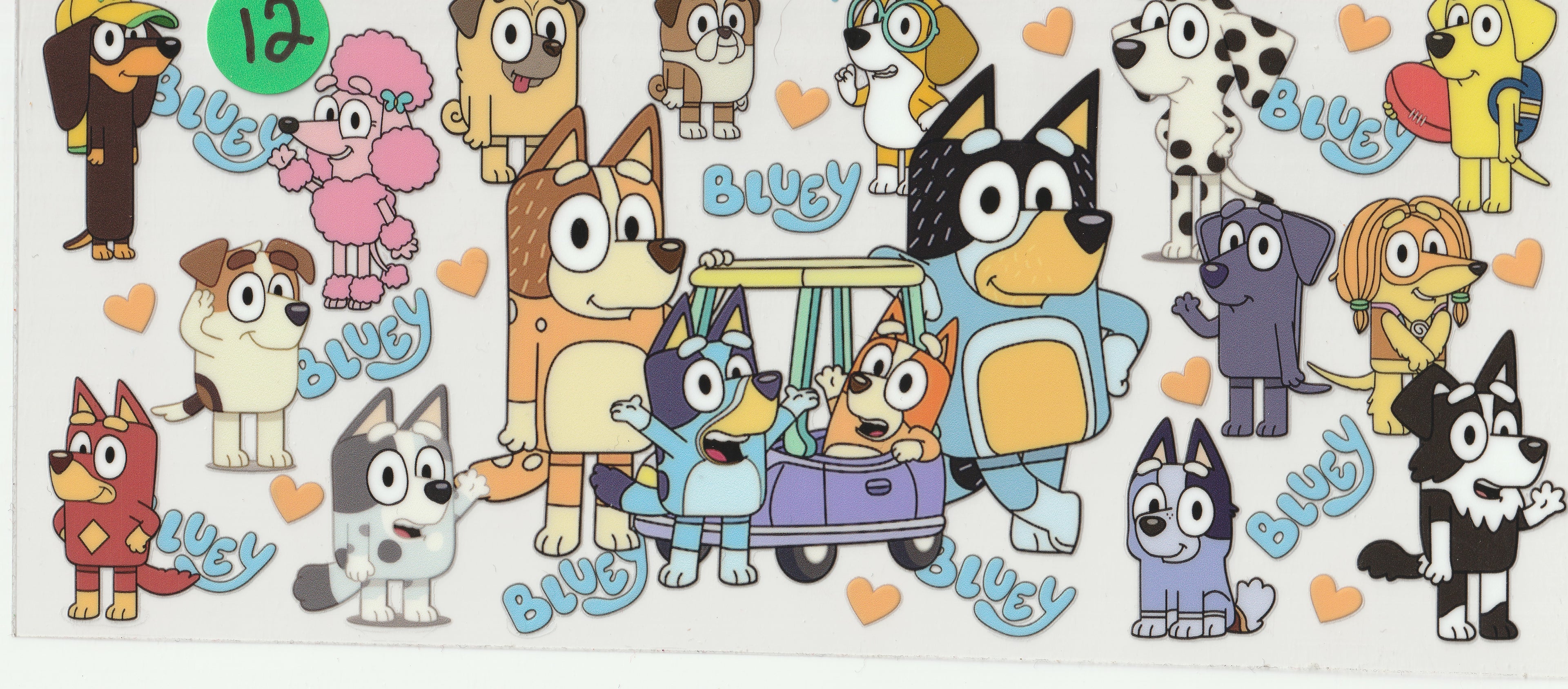12 - Bluey Friends