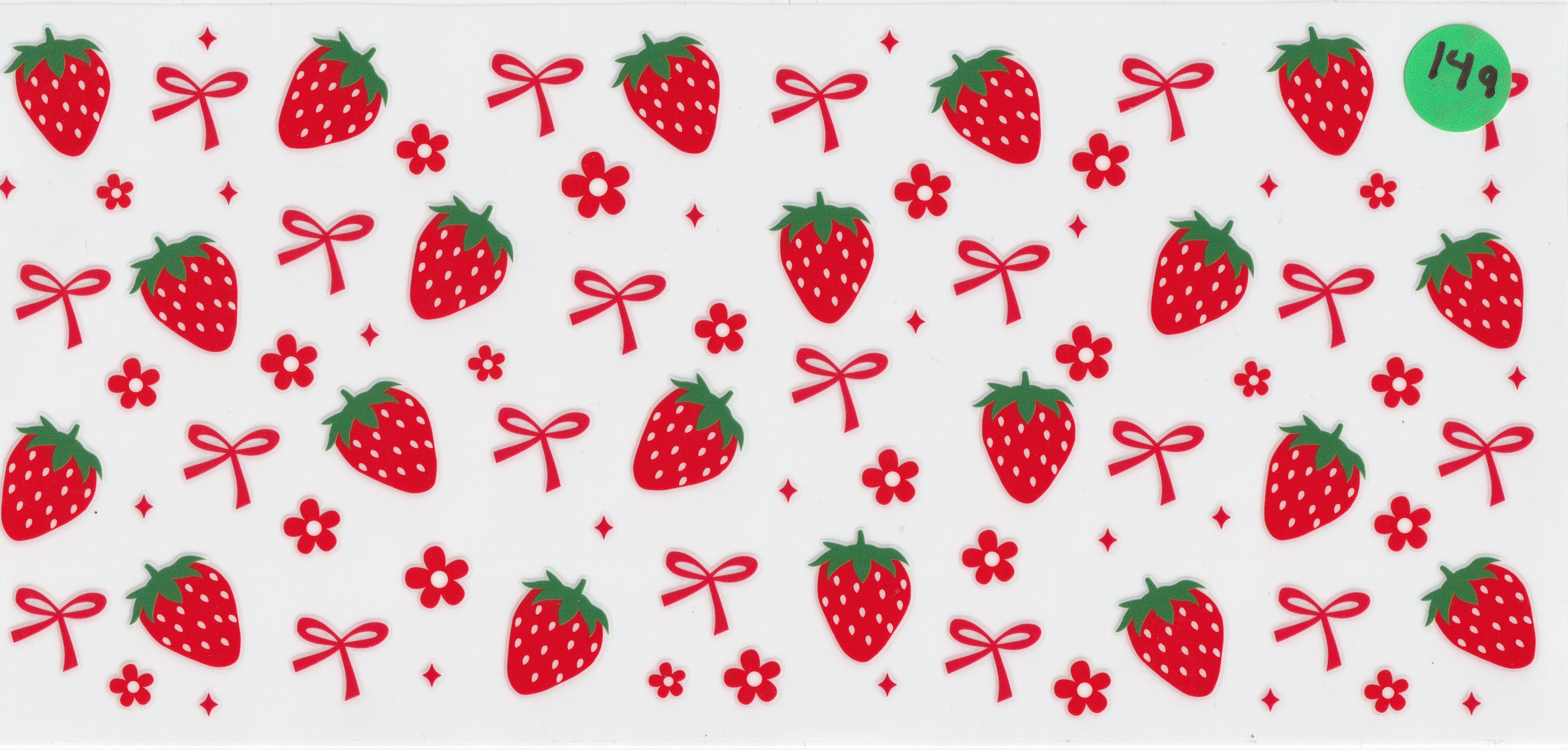149 - Fresas Red Flowers