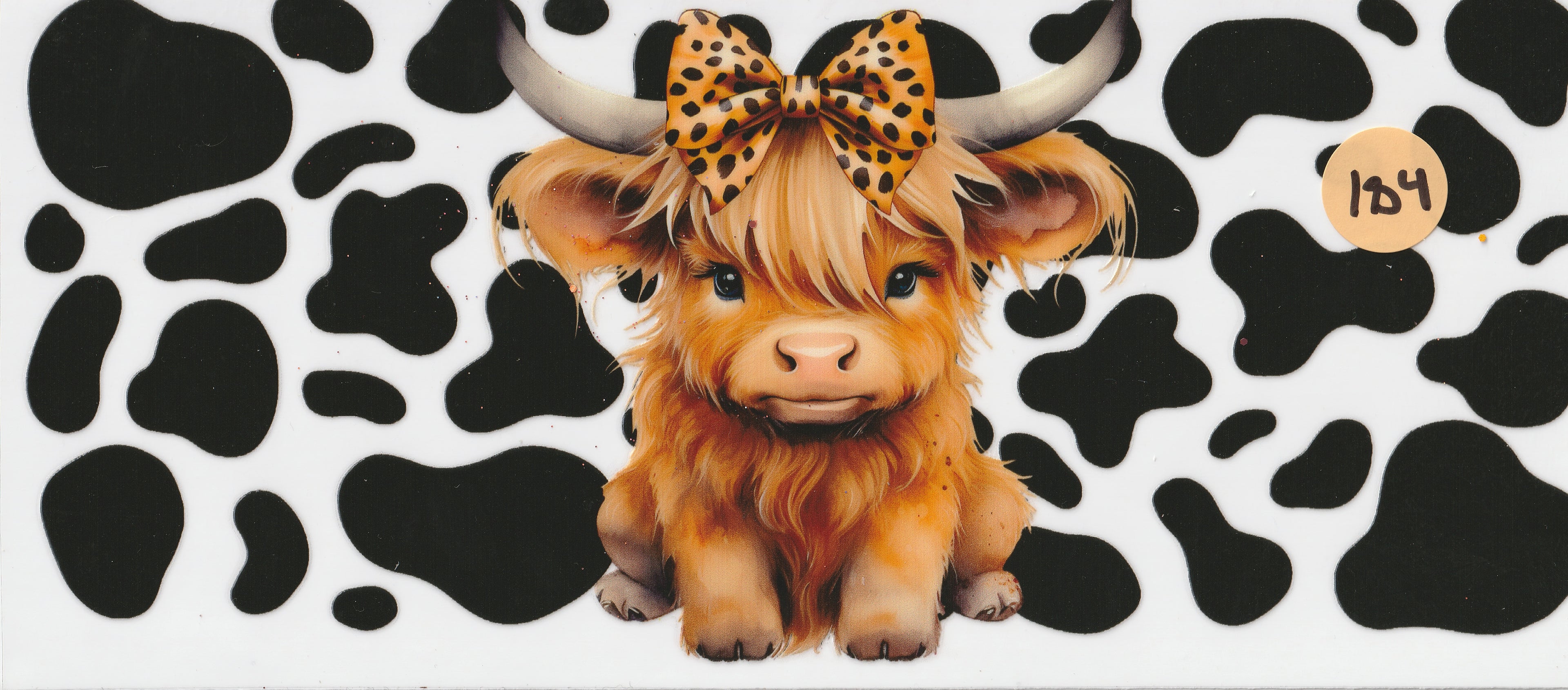 184 - Cow Print