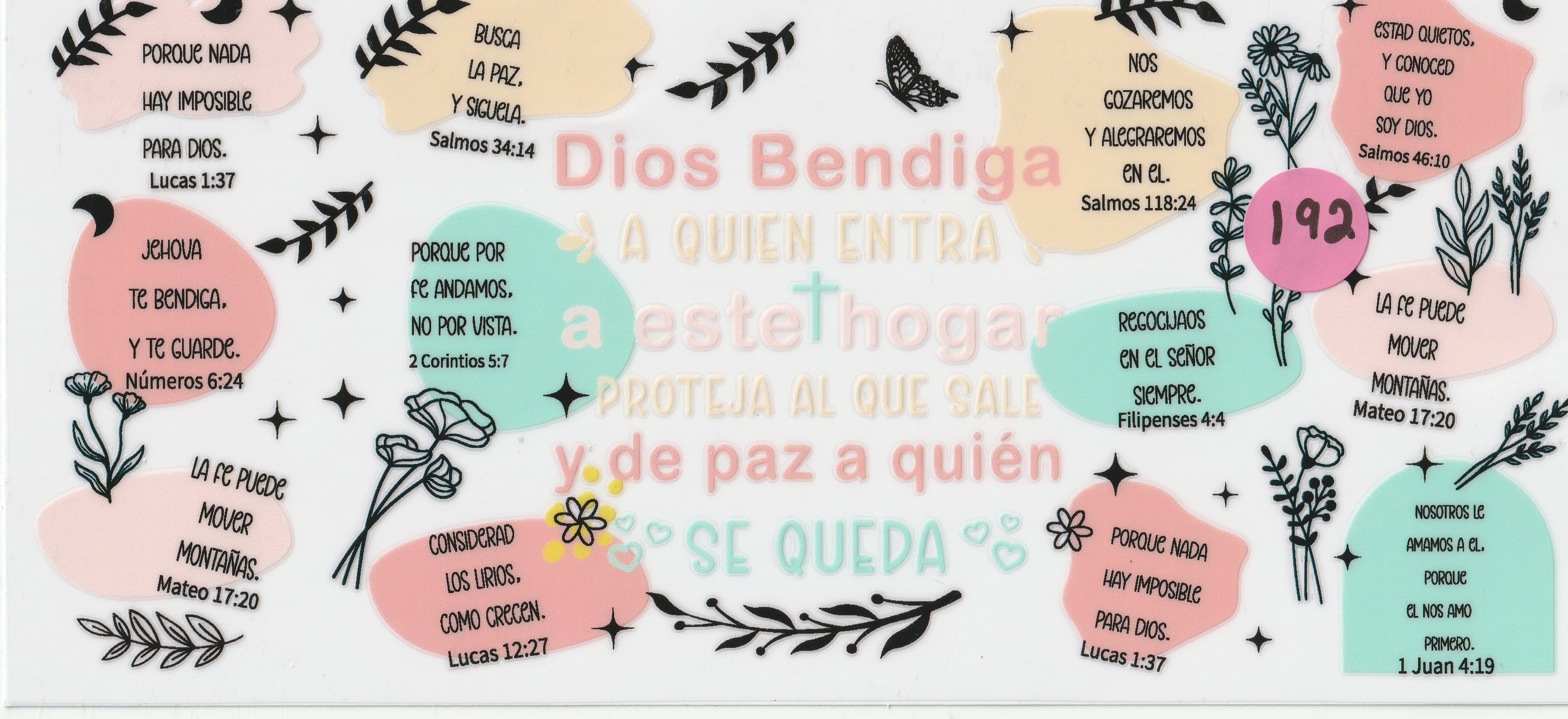 192 - Dios Bendiga este Hogar