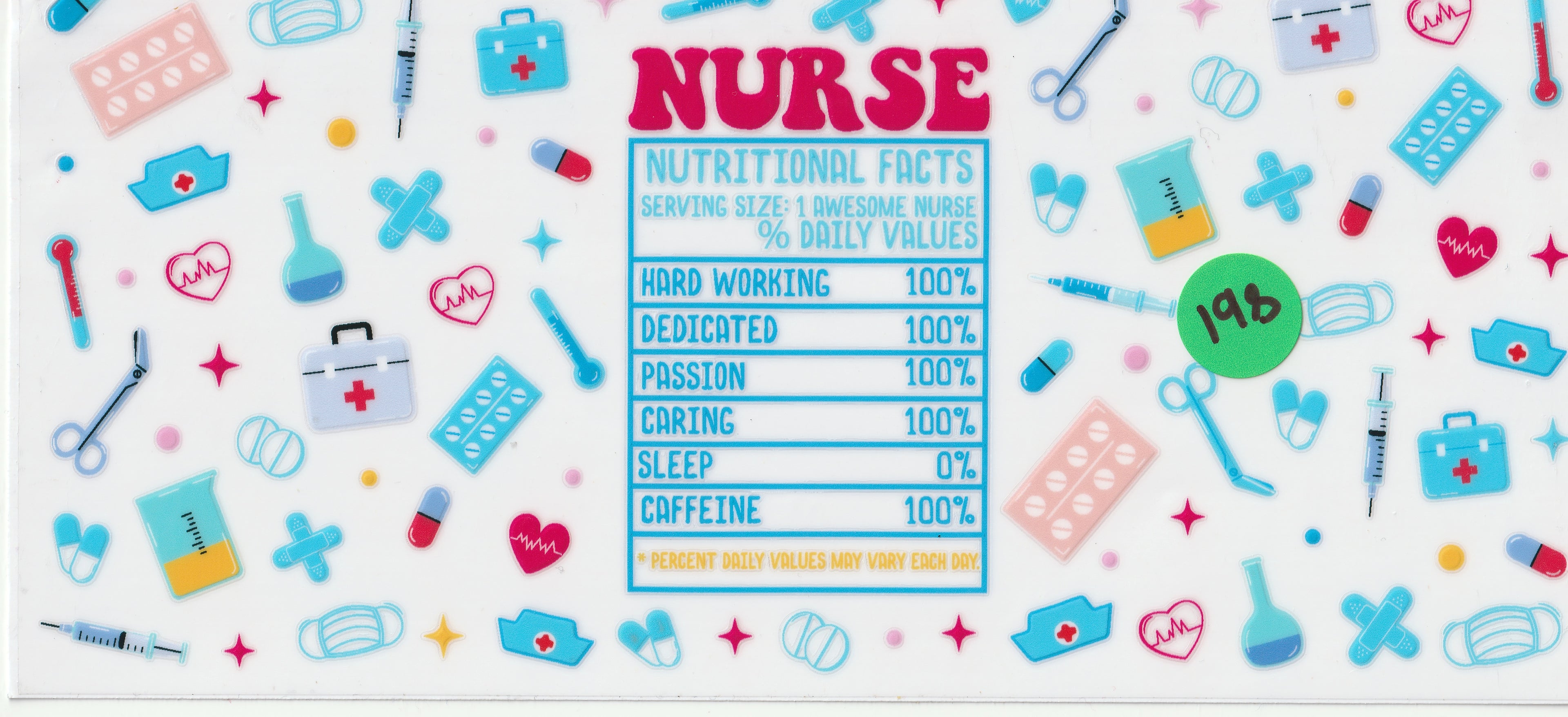 198 - Nurse Nutritional Facts