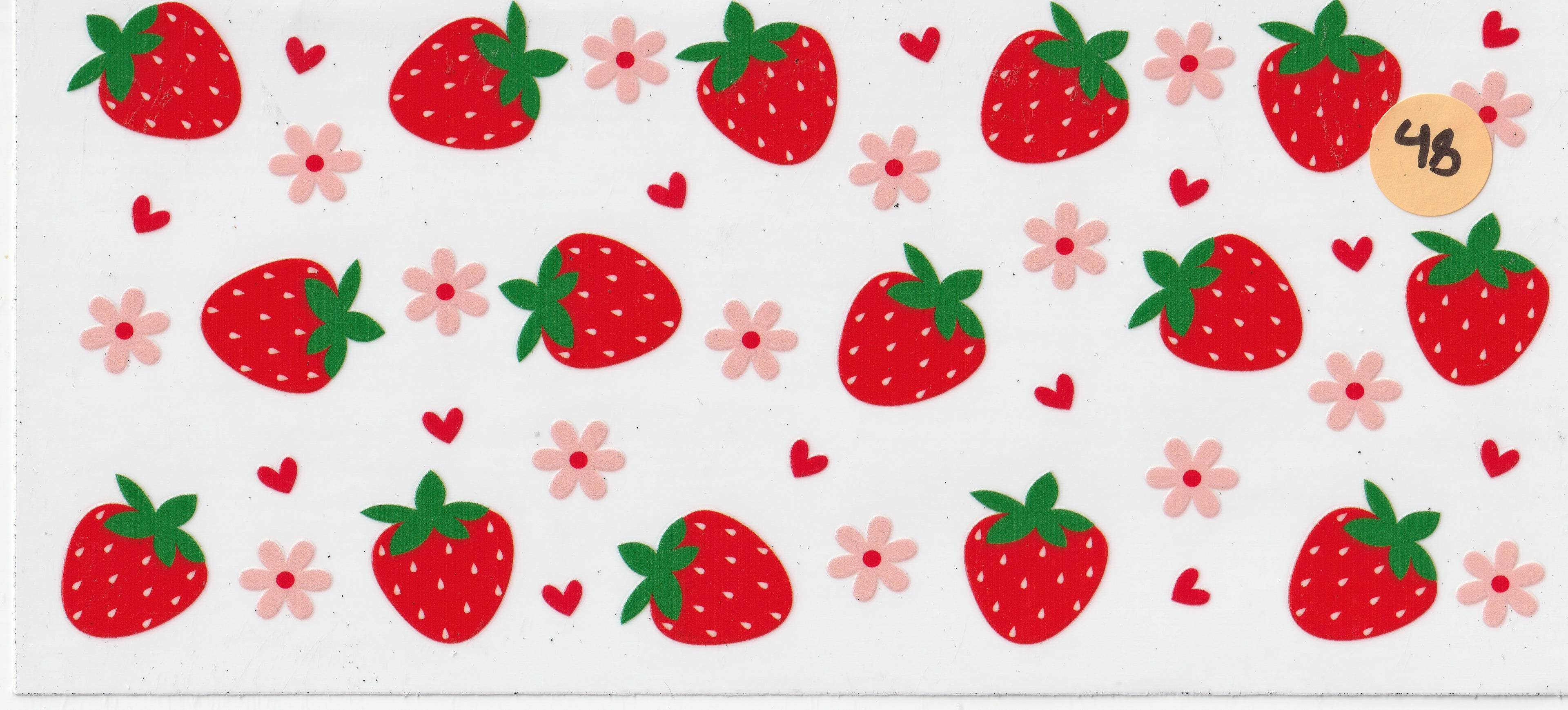 48 - Fresas Pink Flowers